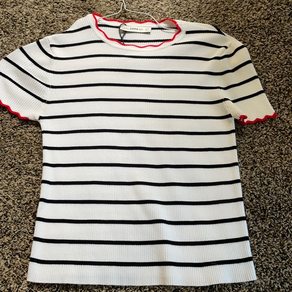 Knit blouse
